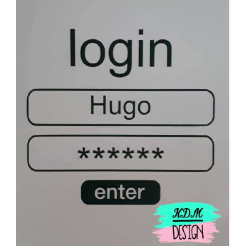 Sticker Login